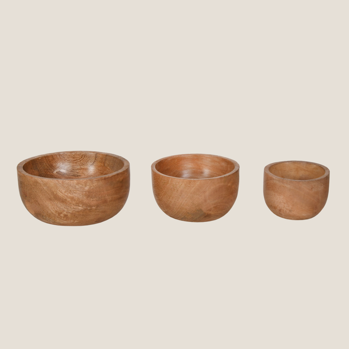 Midford Natural Bowls, Set of 3