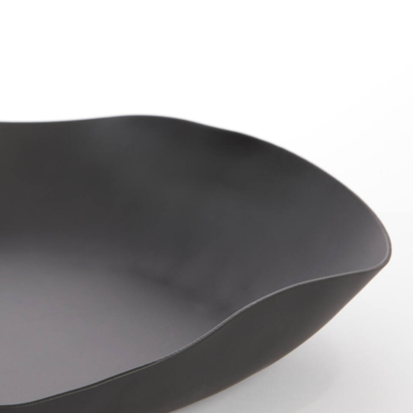 Anzio Large Metal Platter - Black