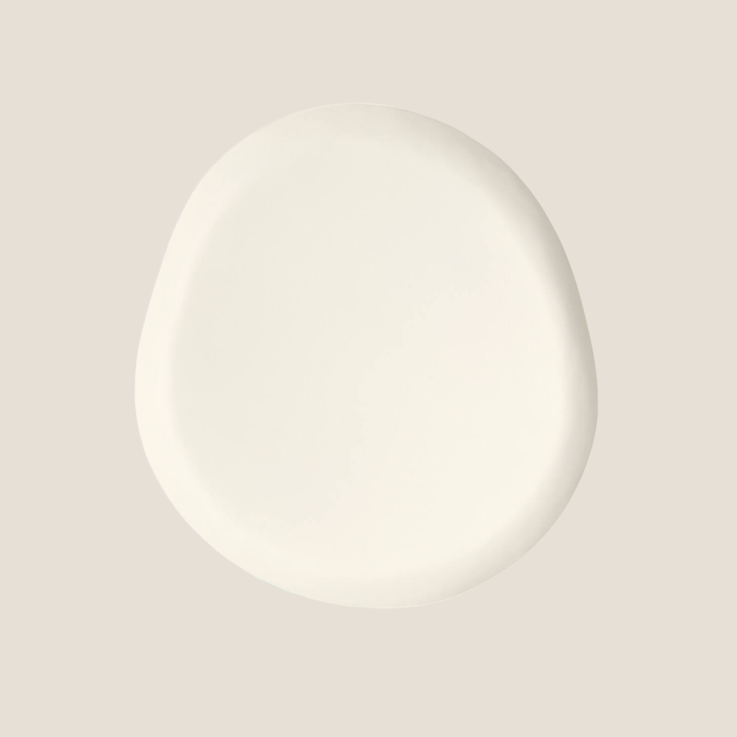 Kotao Large Metal Plate - Cream