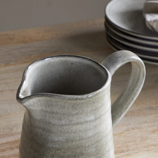 Valinha Grey Earthenware Jug