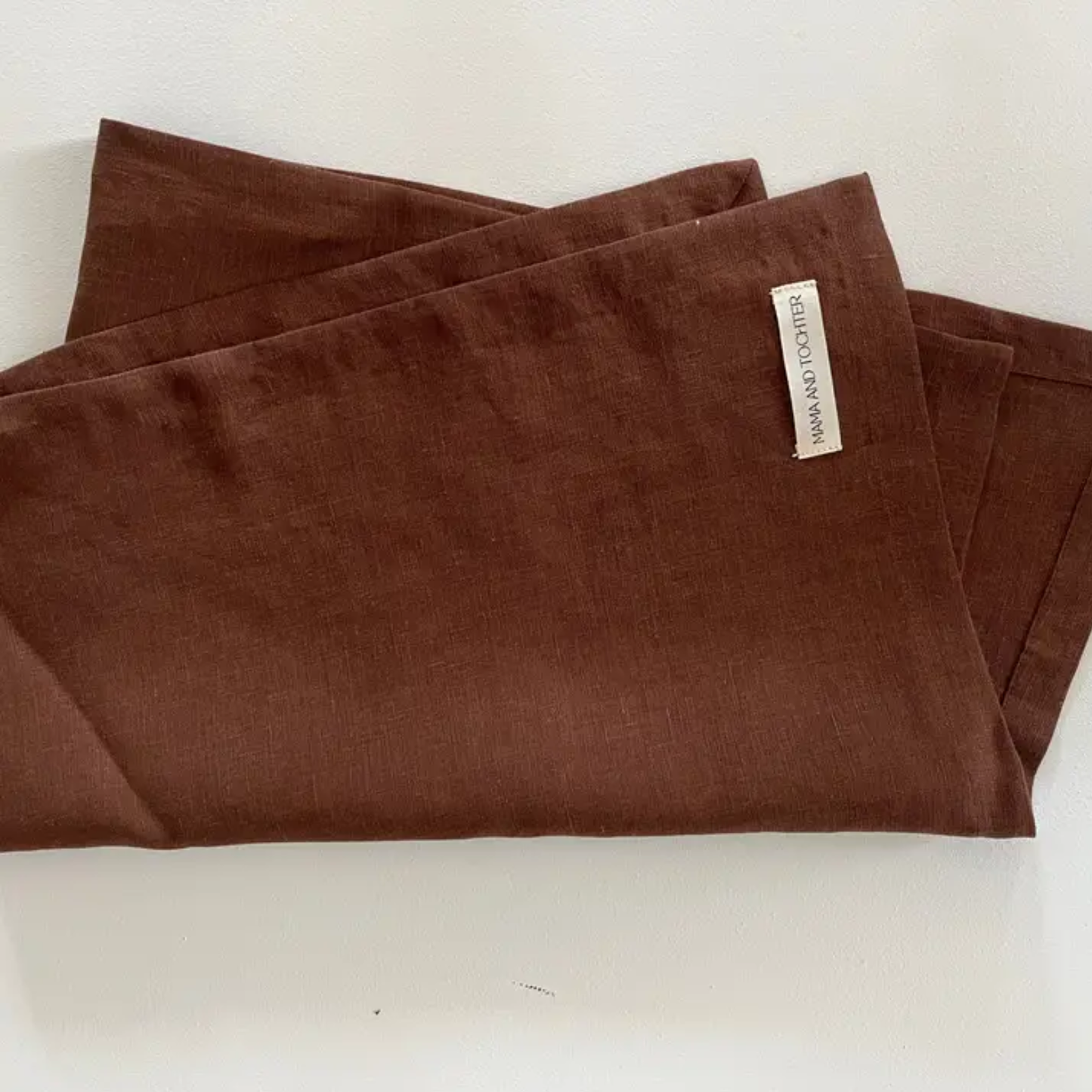 Linen Tea Towel in Coffee
