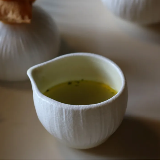 Urus Porcelain 10cl Mini Sauce Boat - White