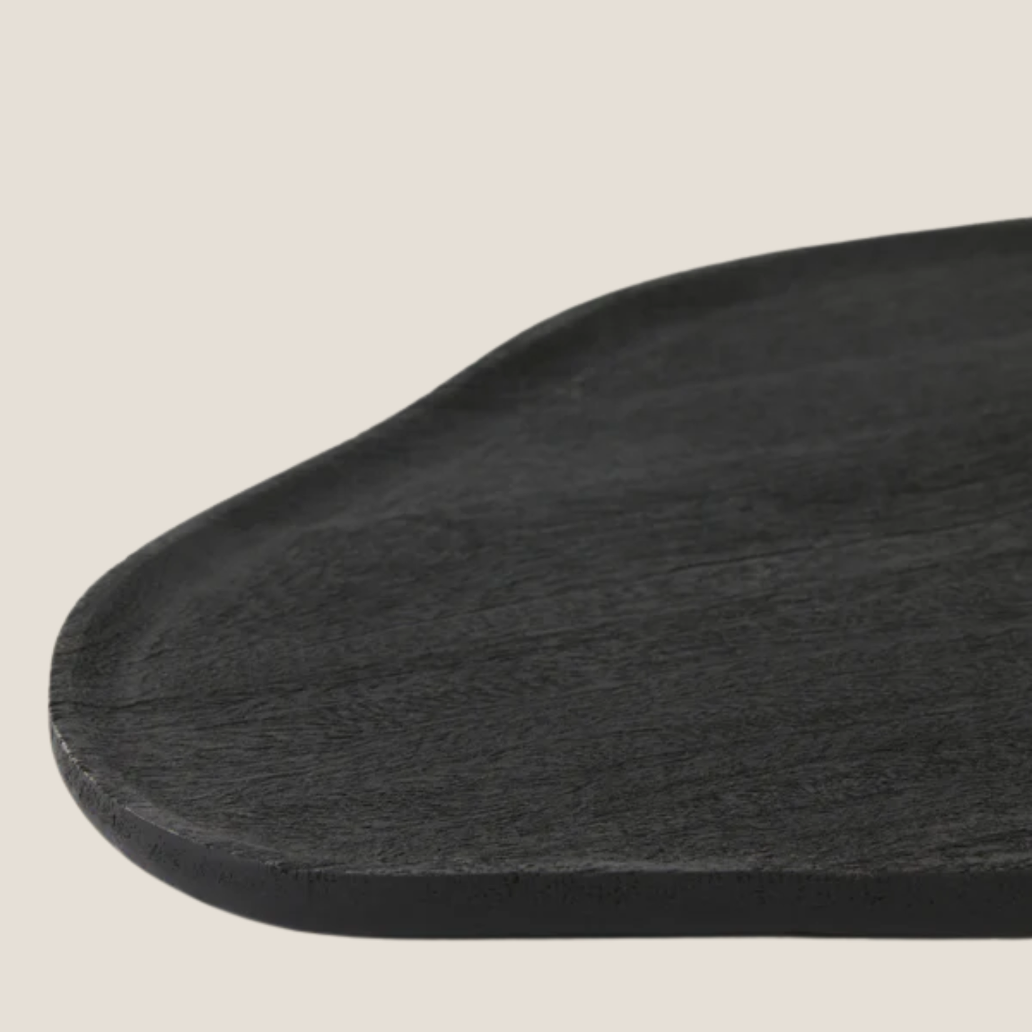 Ronia Wooden Serving Tray - Black