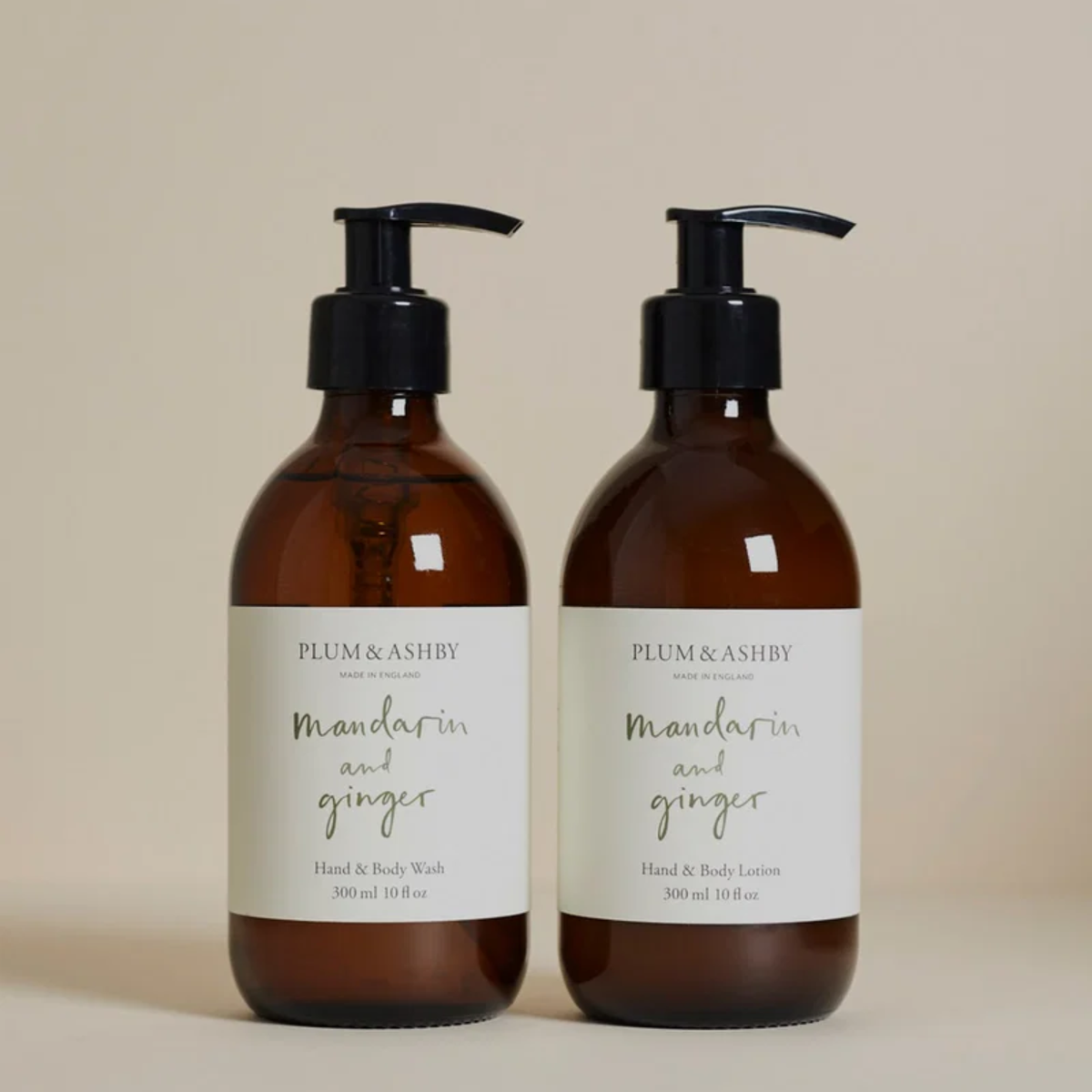 P&A Mandarin & Ginger Hand Soap and Lotion Set