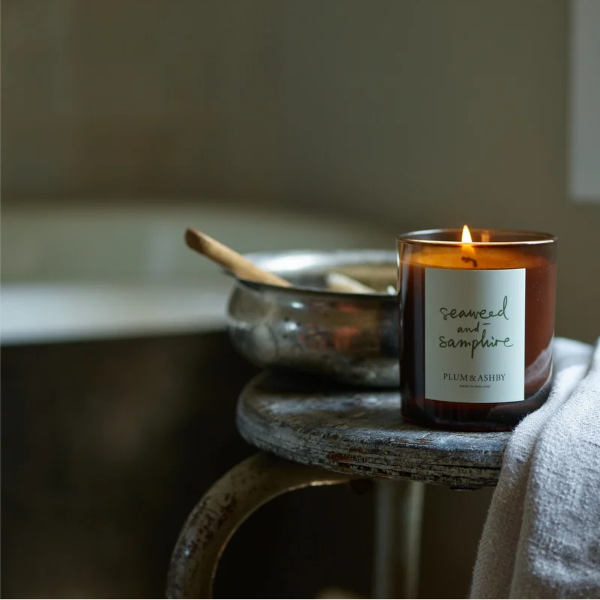 P&A Seaweed & Samphire Candle, 220g