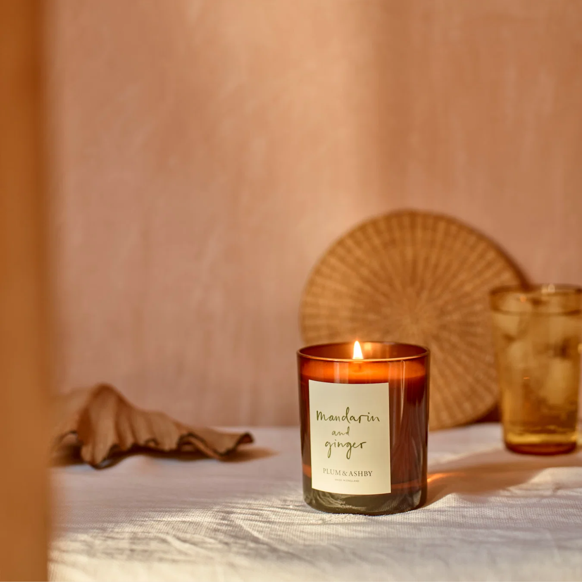 P&A Mandarin & Ginger Candle, 220g