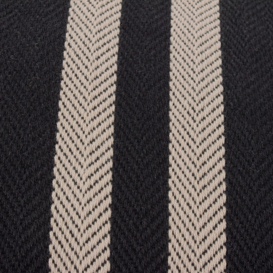 Benton Cotton Cushion in Black