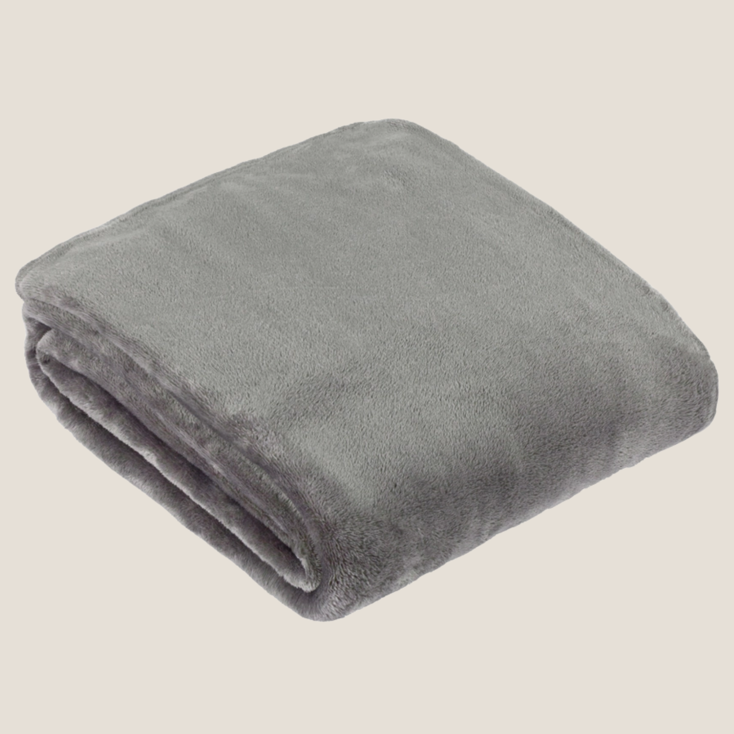 Harrow Fleece Throw in Charcoal