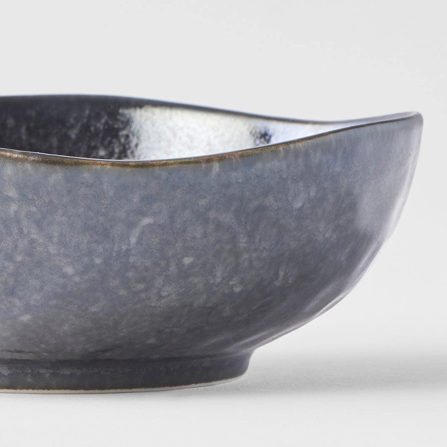 Black Ember Uneven Tapas Bowl