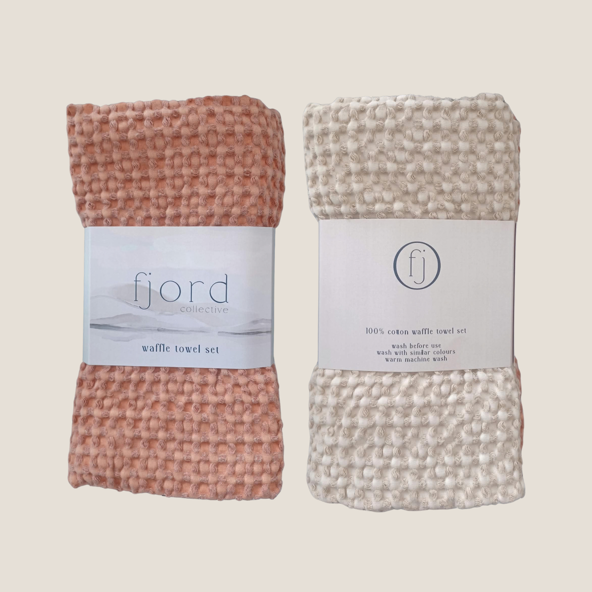 Clay Classic Waffle Towel Set