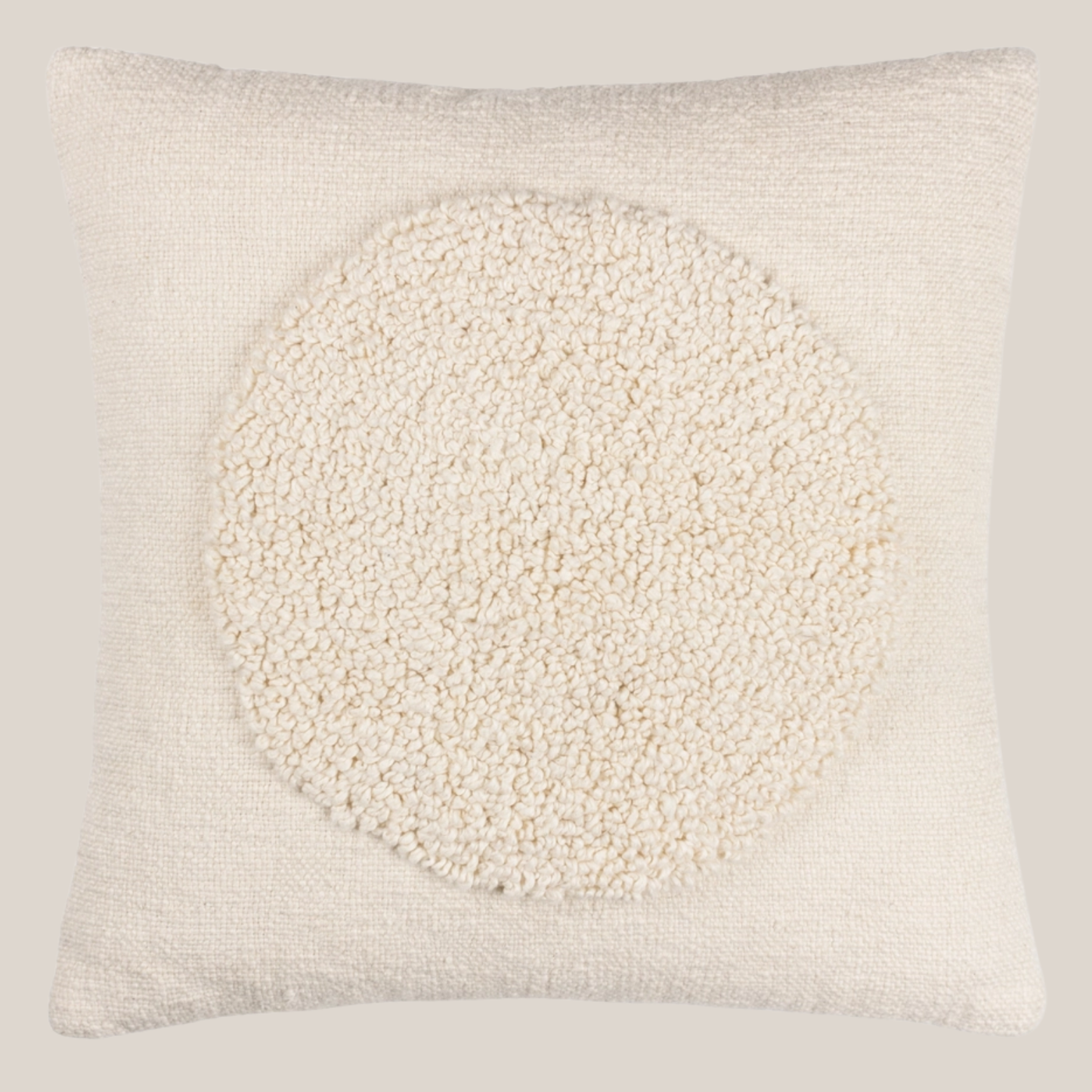 Almo Cushion in Ecru