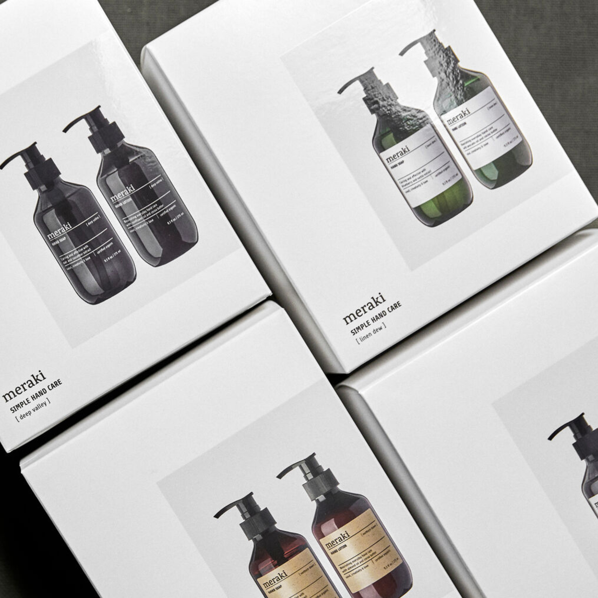 Meraki Gift Box, Linen Dew Hand Soap & Lotion