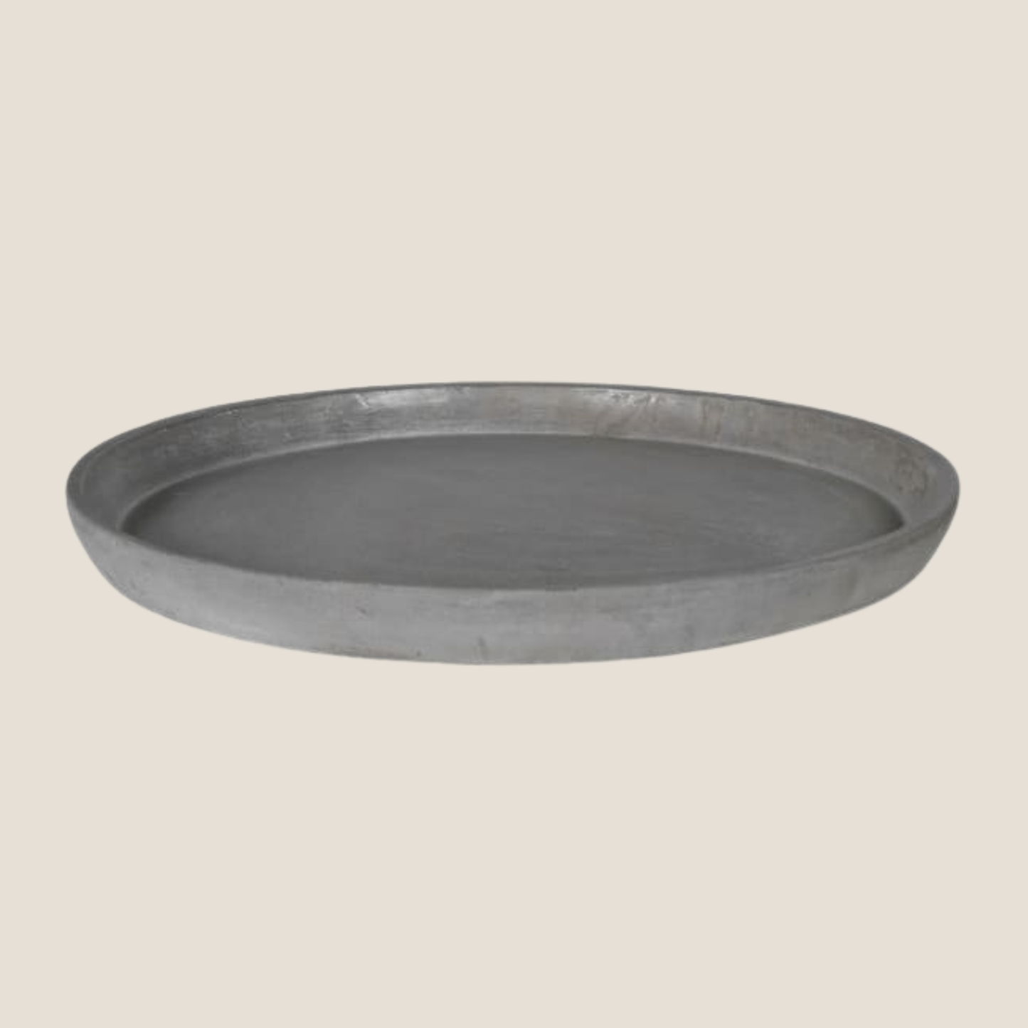 Large Cement Decorative Plate