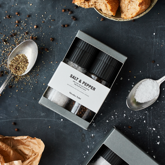 Nicolas Vahe Gift Box, Salt & Organic Black Pepper