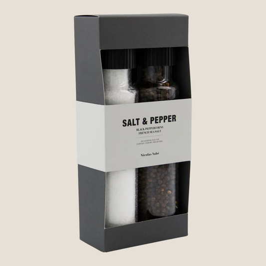 Nicolas Vahe Gift Box, French Sea Salt & Black Pepper