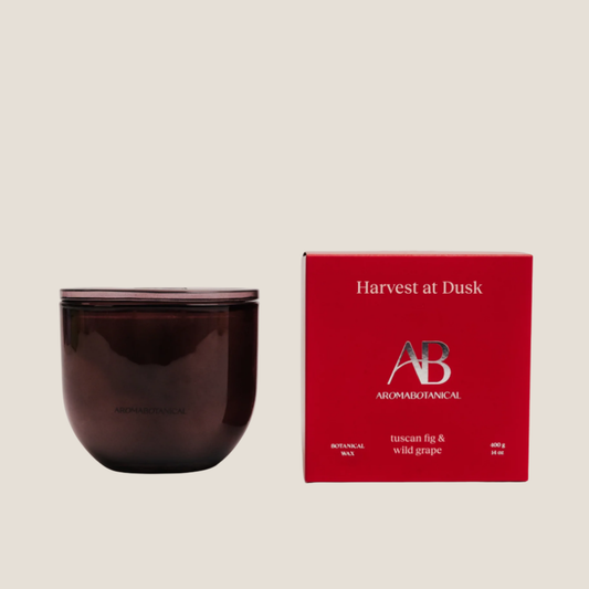 Aroma Botanical Harvest at Dusk 400g Candle