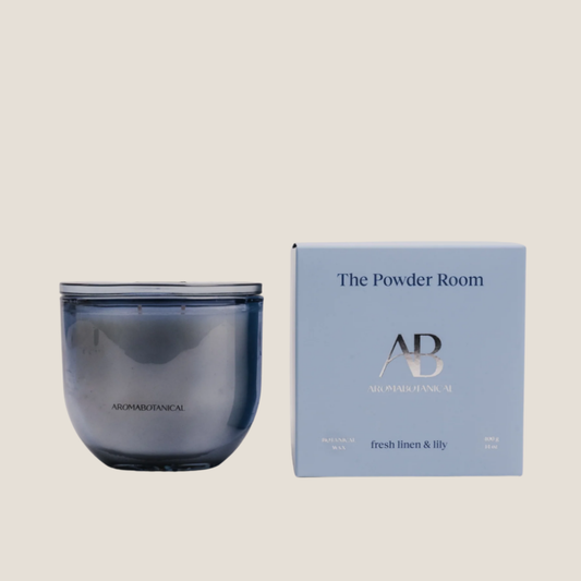 Aroma Botanical Powder Room 400g Candle