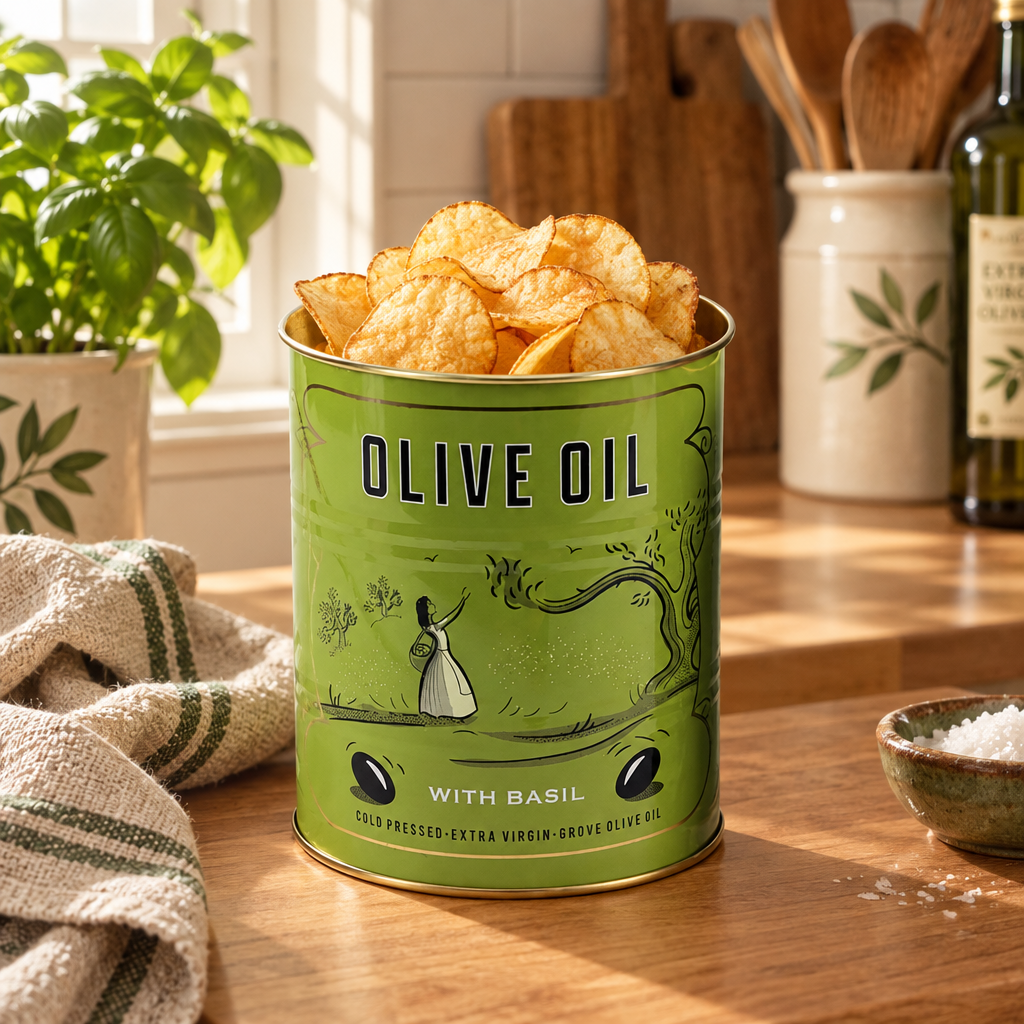 Grove Olive Oil Tin Large - Light Olive