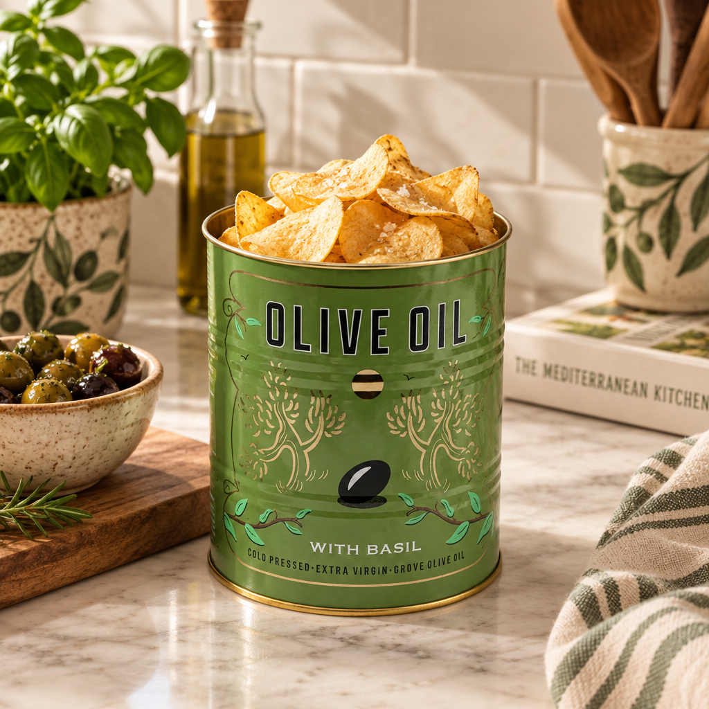 Grove Olive Oil Tin Medium - Dark Olive