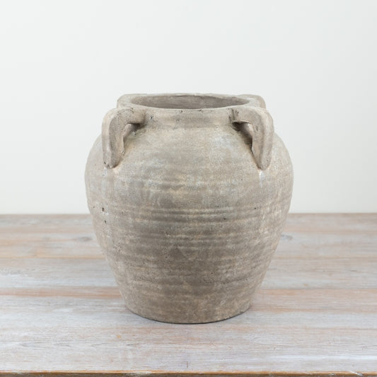 Stone Medora Vase, 26.5cm