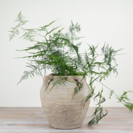 Stone Medium Medora Vase, 21.5cm