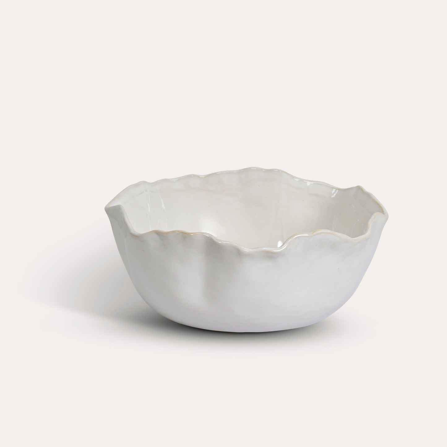 Hopcroft White Serving Bowl