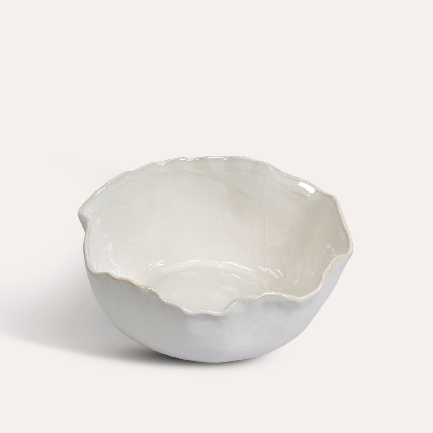Hopcroft White Serving Bowl