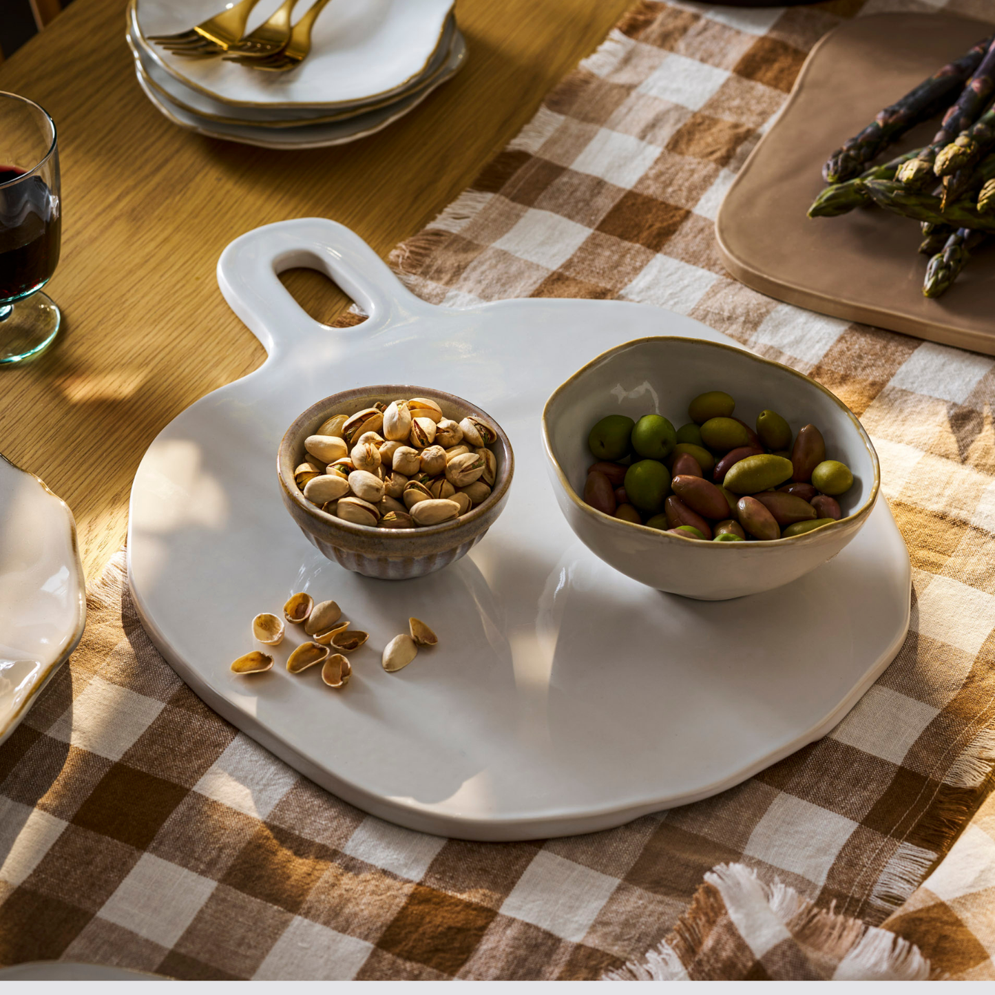 Alderley Round Chalk Serving Board