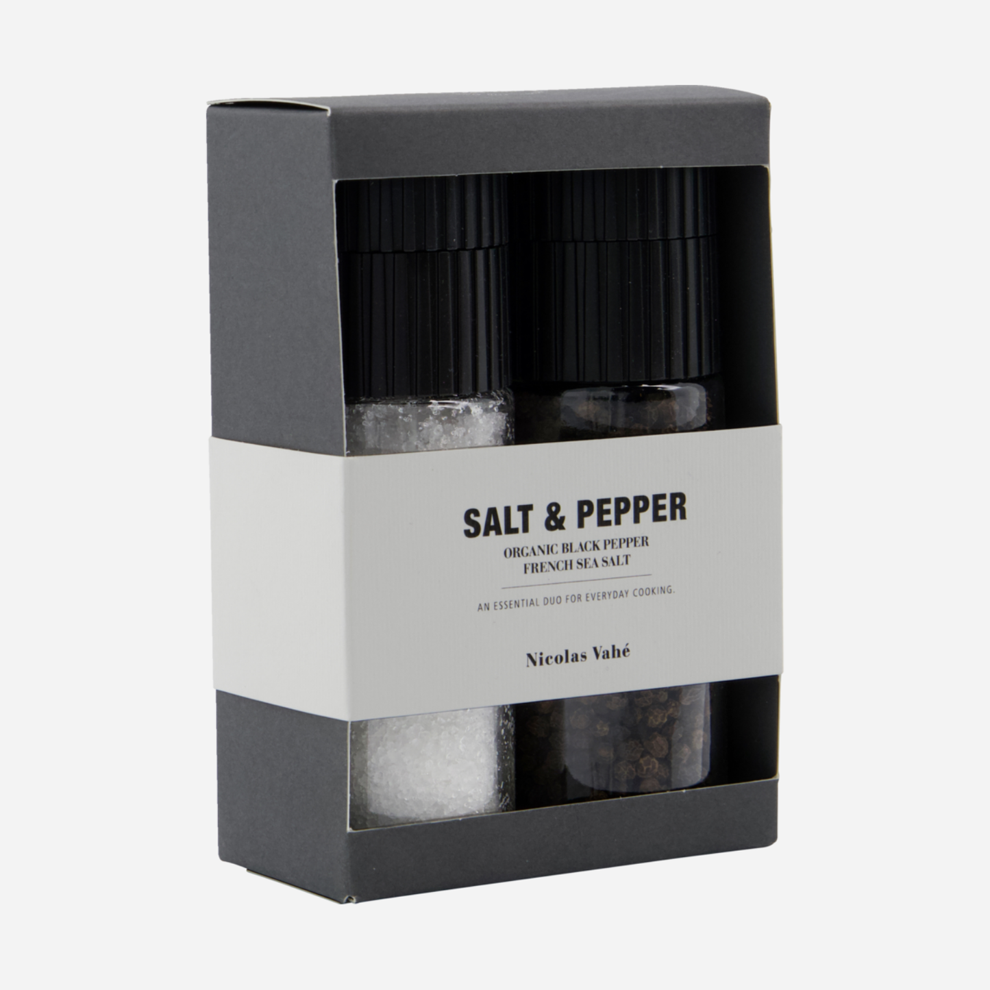 Nicolas Vahe Gift Box, Salt & Organic Black Pepper