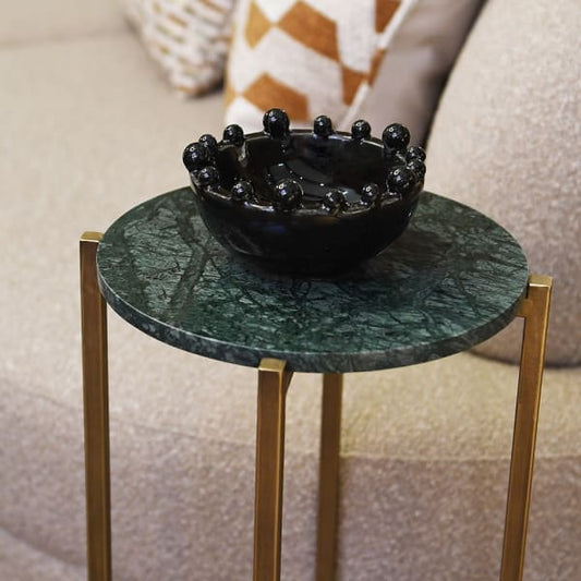 Black Trinket Bobble Bowl