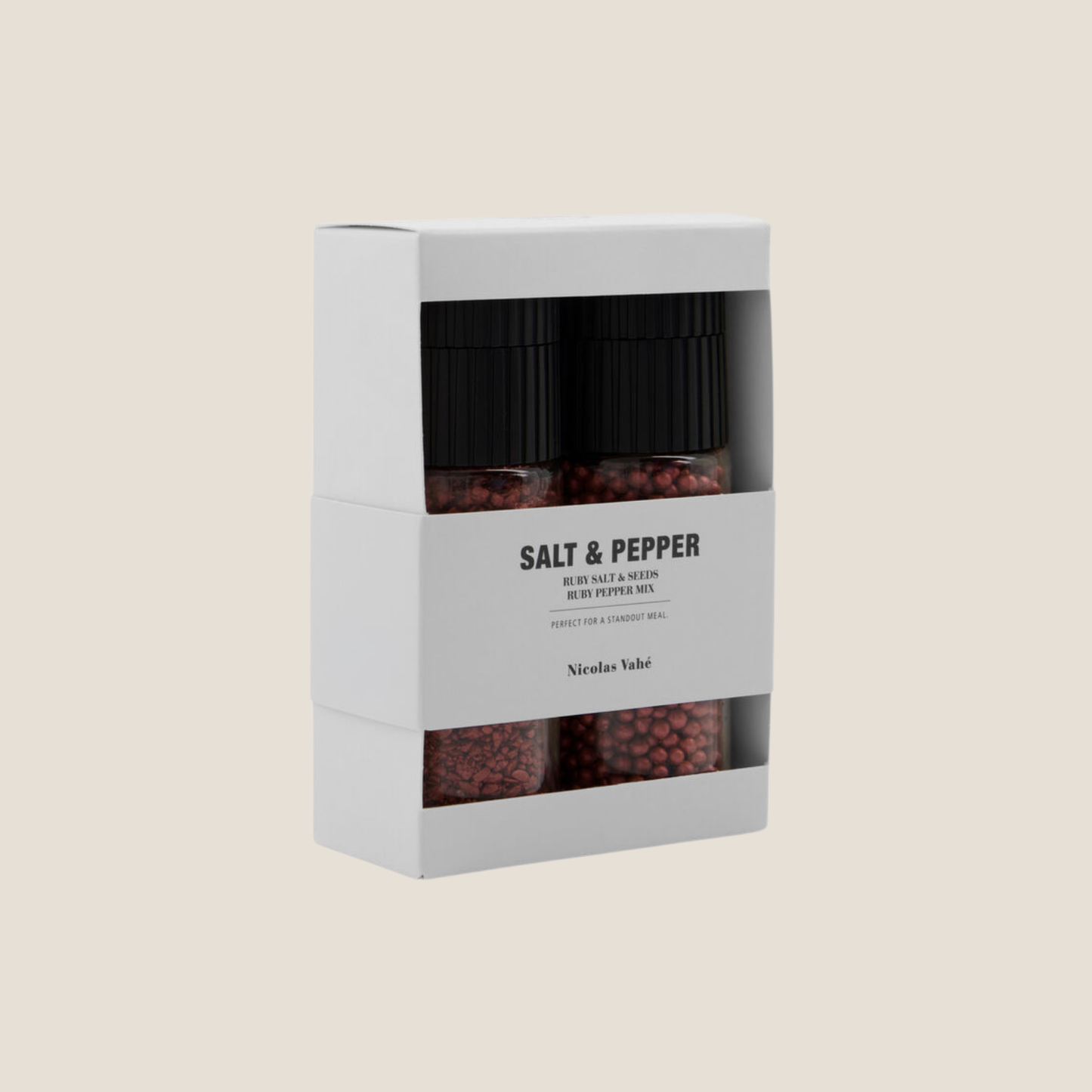 Nicolas Vahe Gift Box, Ruby Pepper Mix & Ruby Salt & Seeds