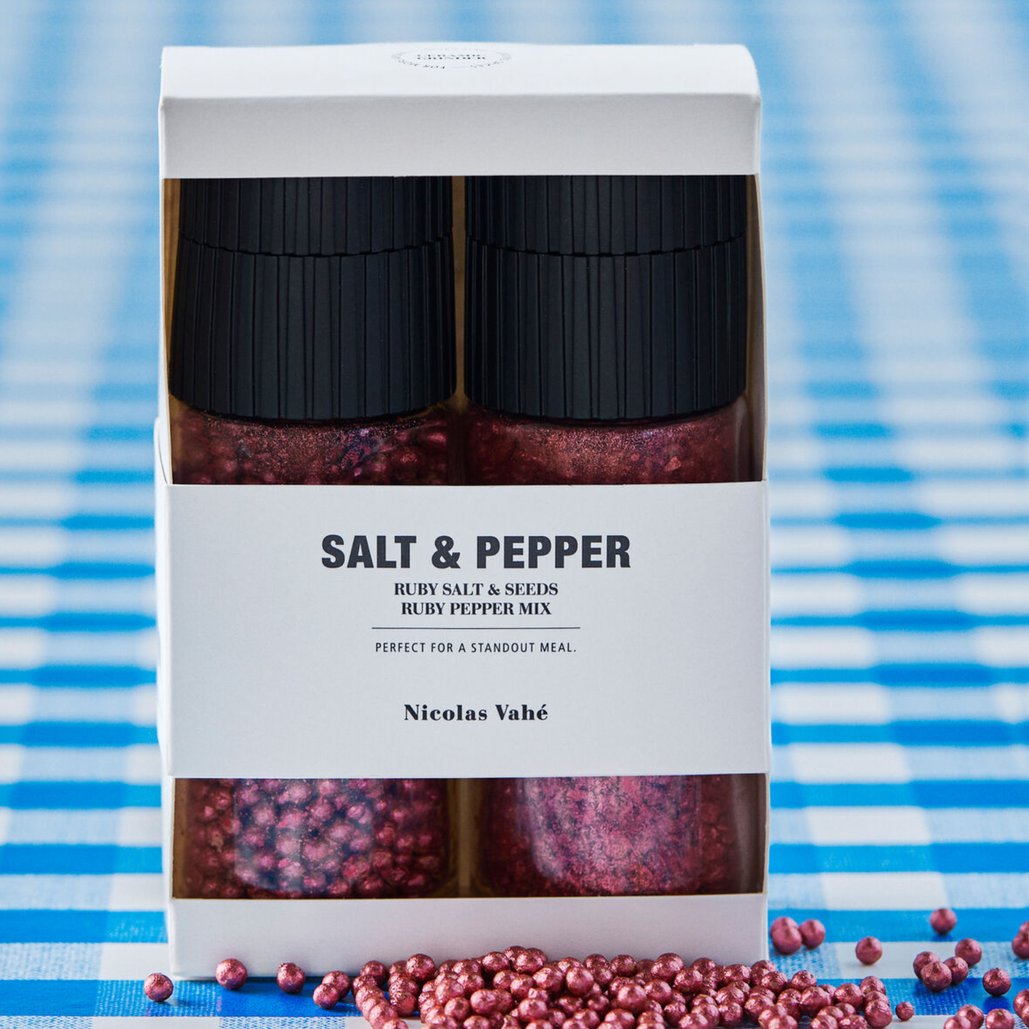 Nicolas Vahe Gift Box, Ruby Pepper Mix & Ruby Salt & Seeds