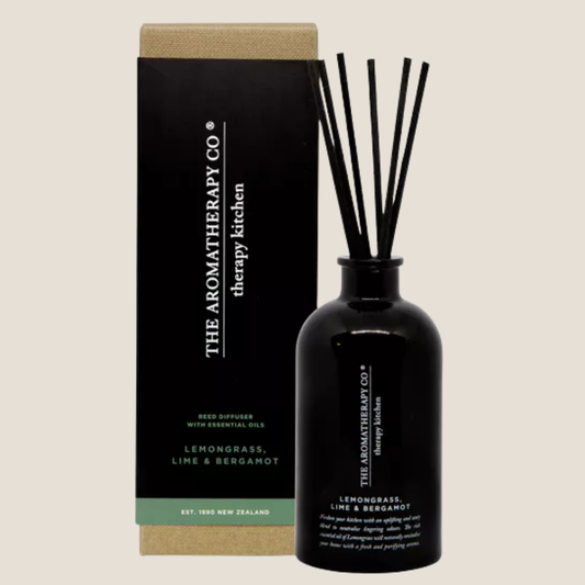 The Aromatherapy Co. Therapy Kitchen Reed Diffuser - Lemongrass, Lime & Bergamot