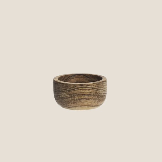 Wooden Pinch Bowl