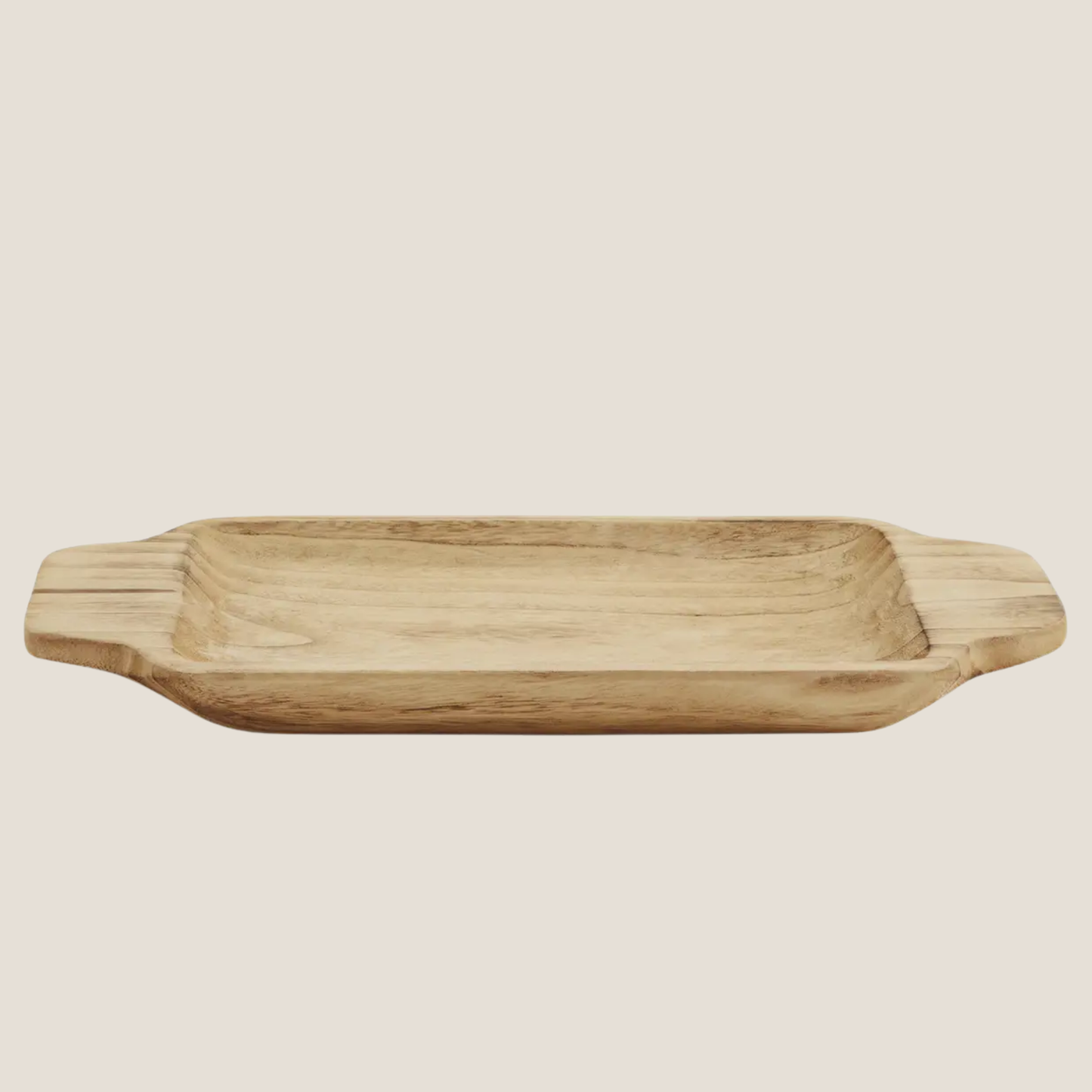 Kiri Field Large Rectangular Wooden Tray