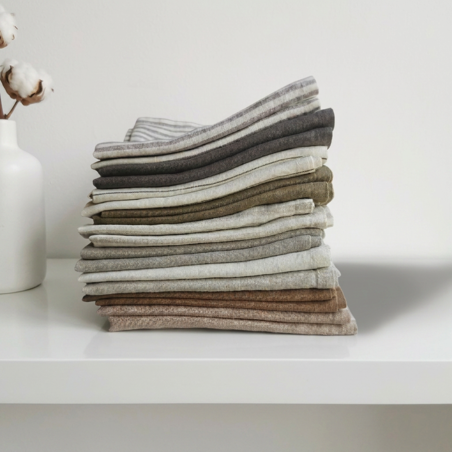 Sand Linen Teatowel