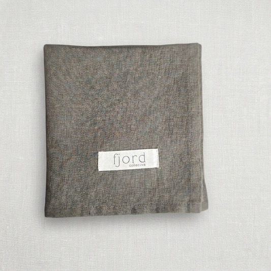 Smoke Linen Teatowel