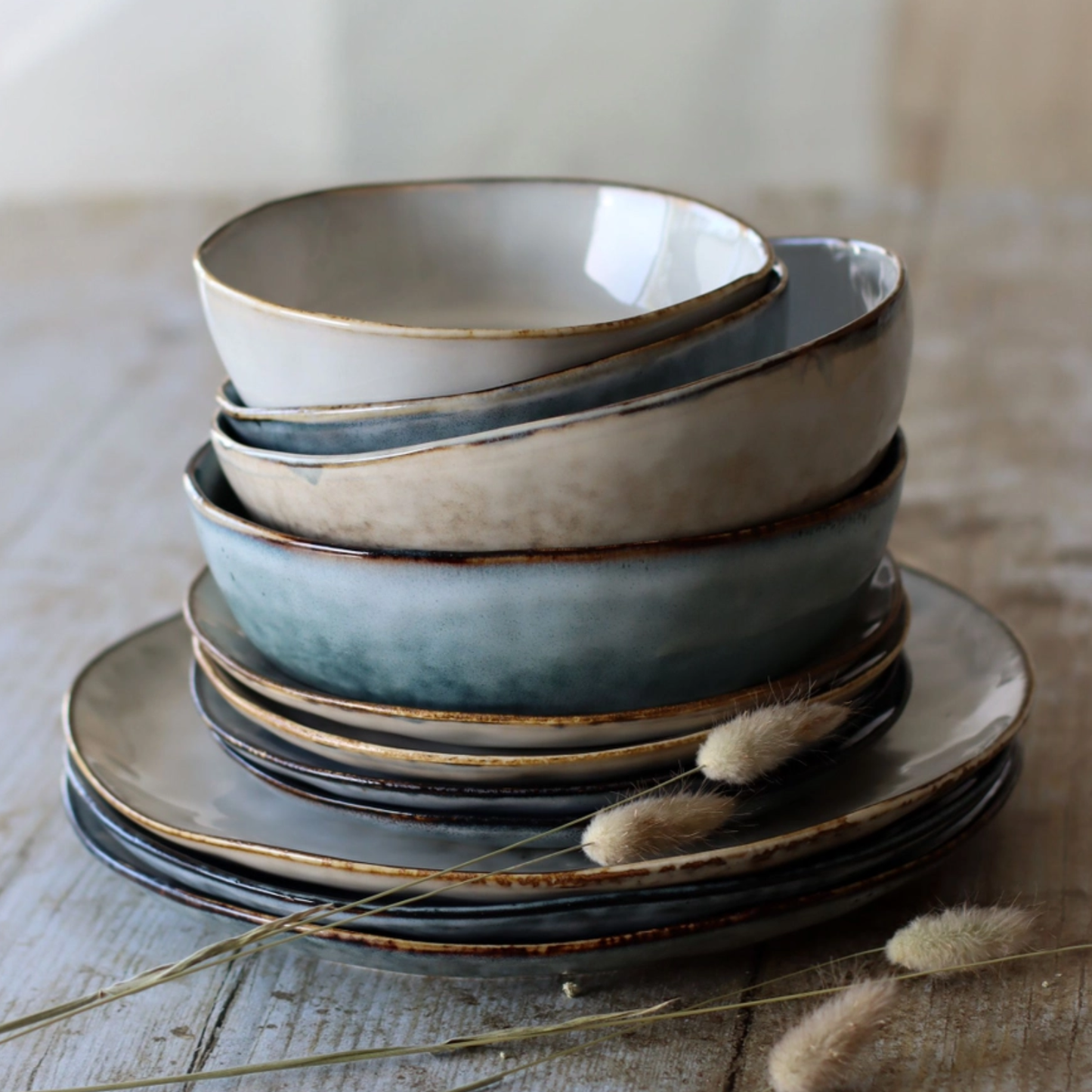 Boral Stoneware 16cm Bowl - Light Beige
