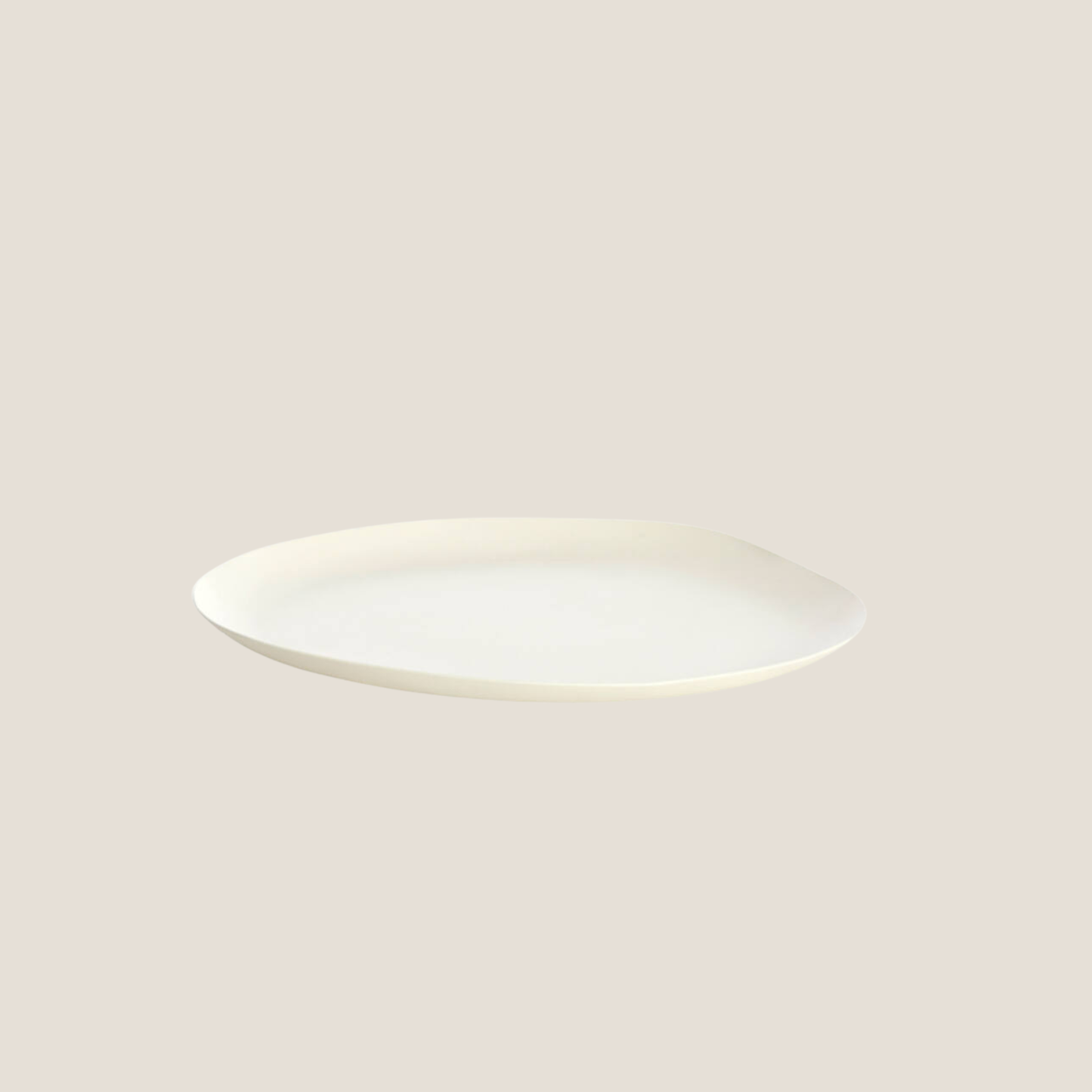 Kotao Medium Metal Plate - Cream
