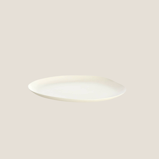 Kotao Medium Metal Plate - Cream