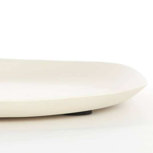 Kotao Medium Metal Plate - Cream
