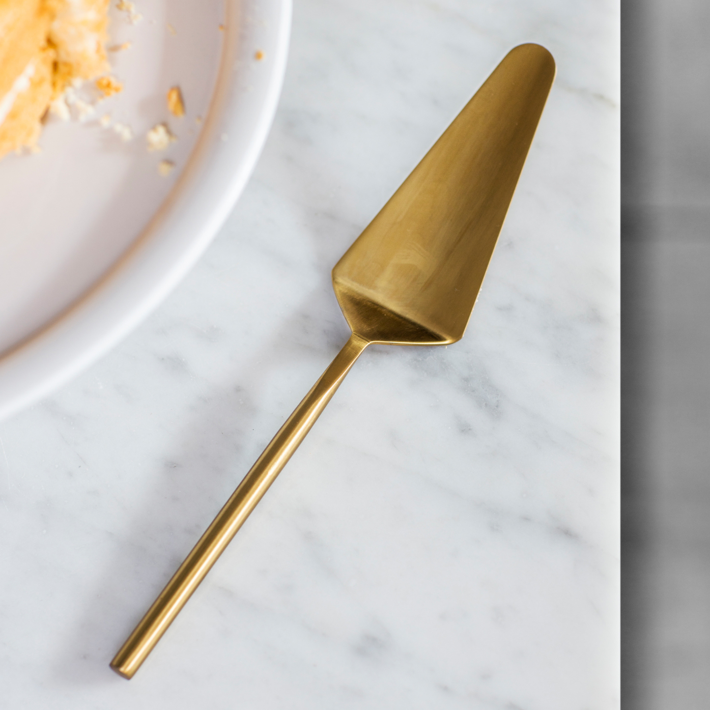 Brompton Cake Slice - Antique Brass