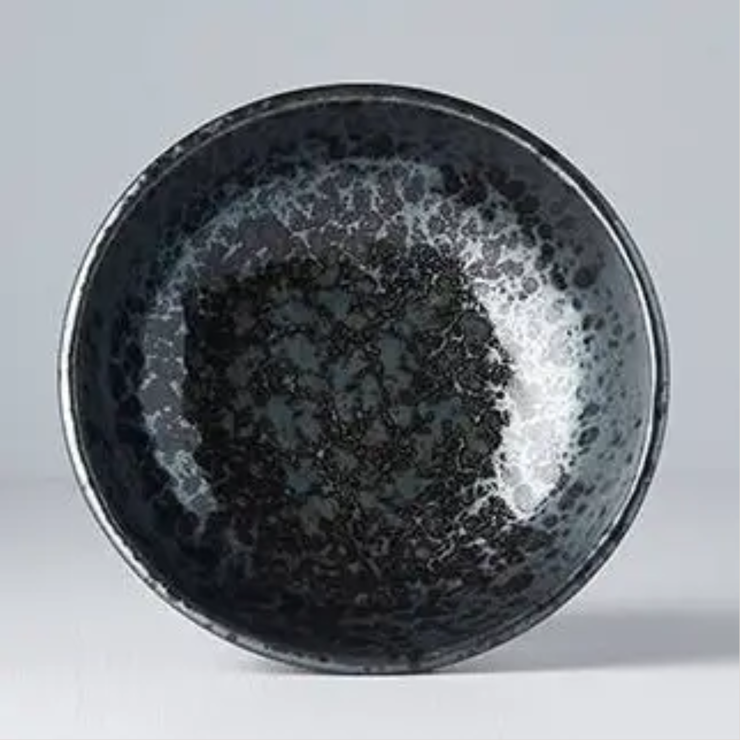 Noir Pearl Small Shallow Bowl