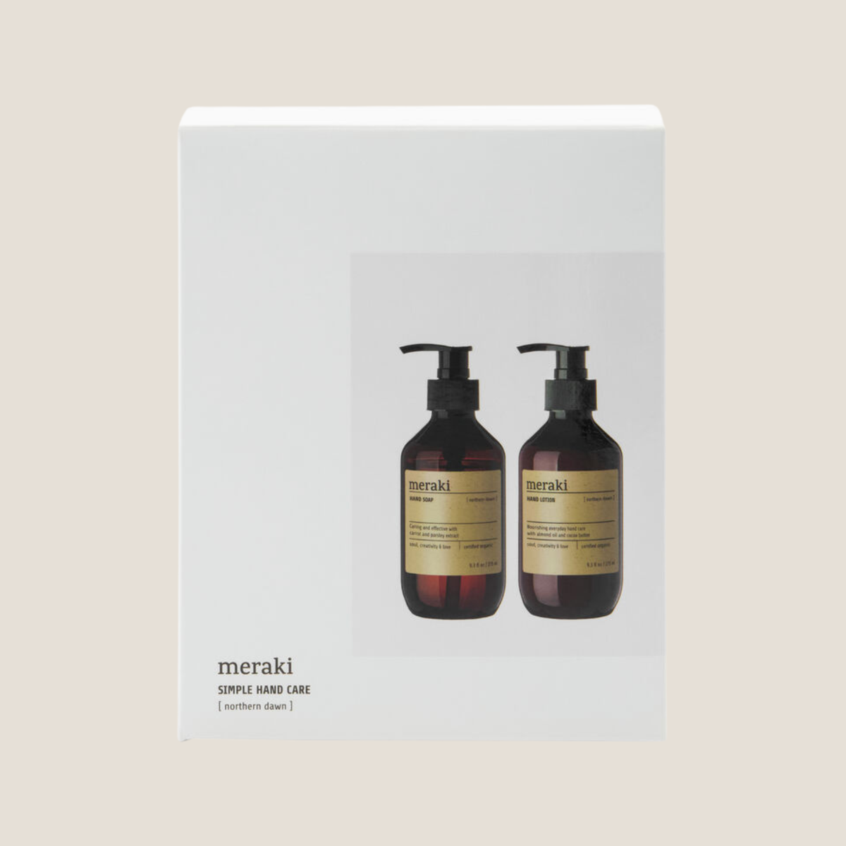 Meraki Gift Box, Northern Dawn Hand Soap & Lotion
