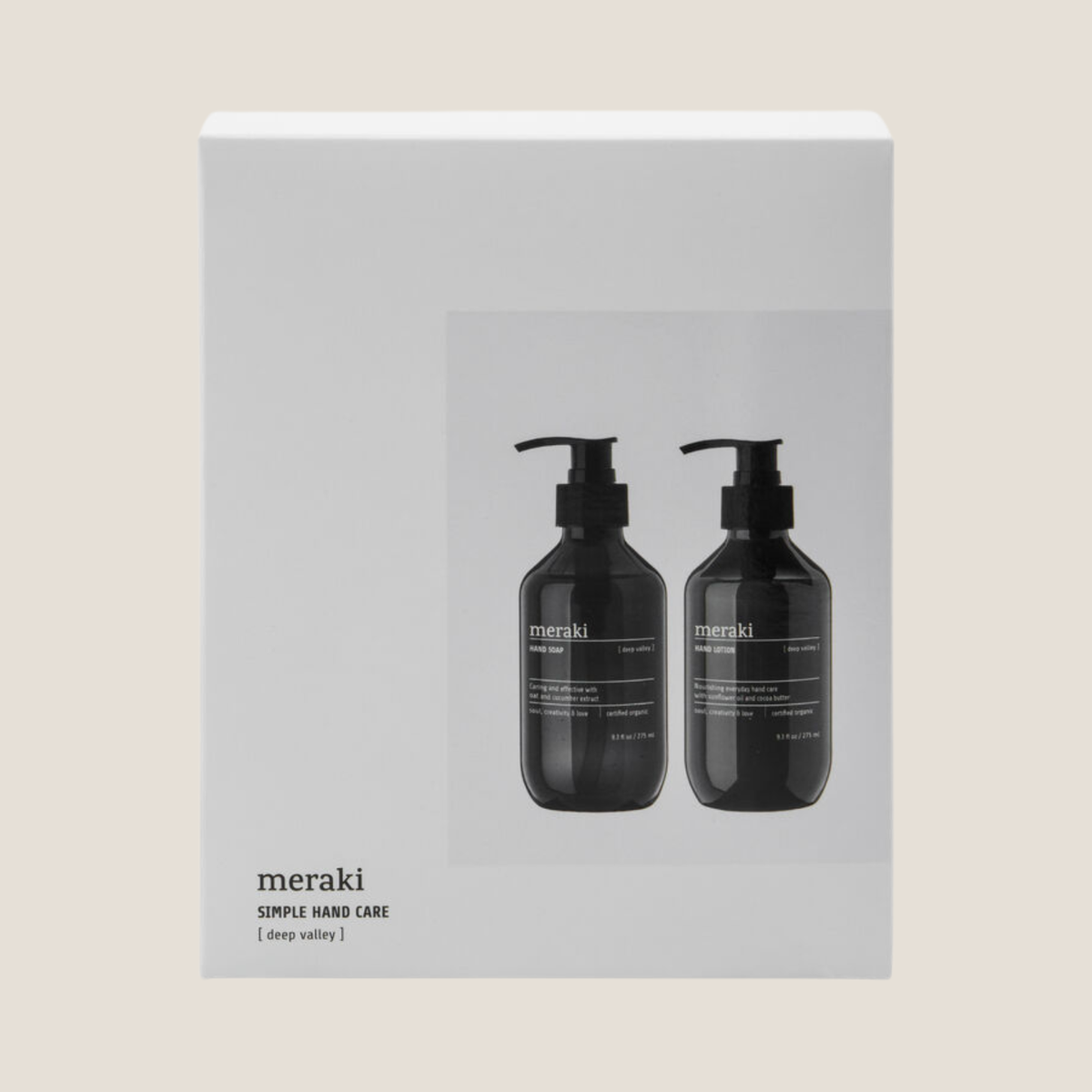 Meraki Gift Box, Deep Valley Hand Soap & Lotion