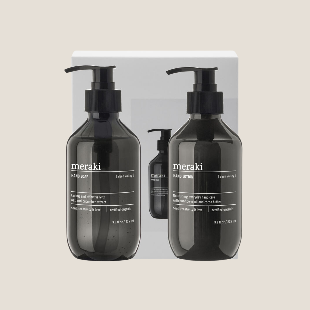 Meraki Gift Box, Deep Valley Hand Soap & Lotion