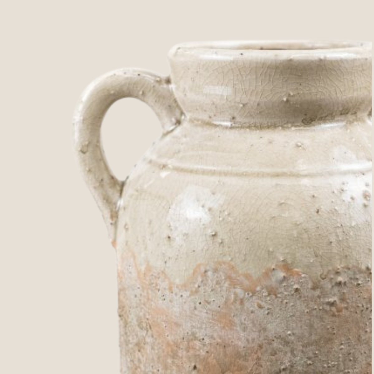 Distressed Urn Vase