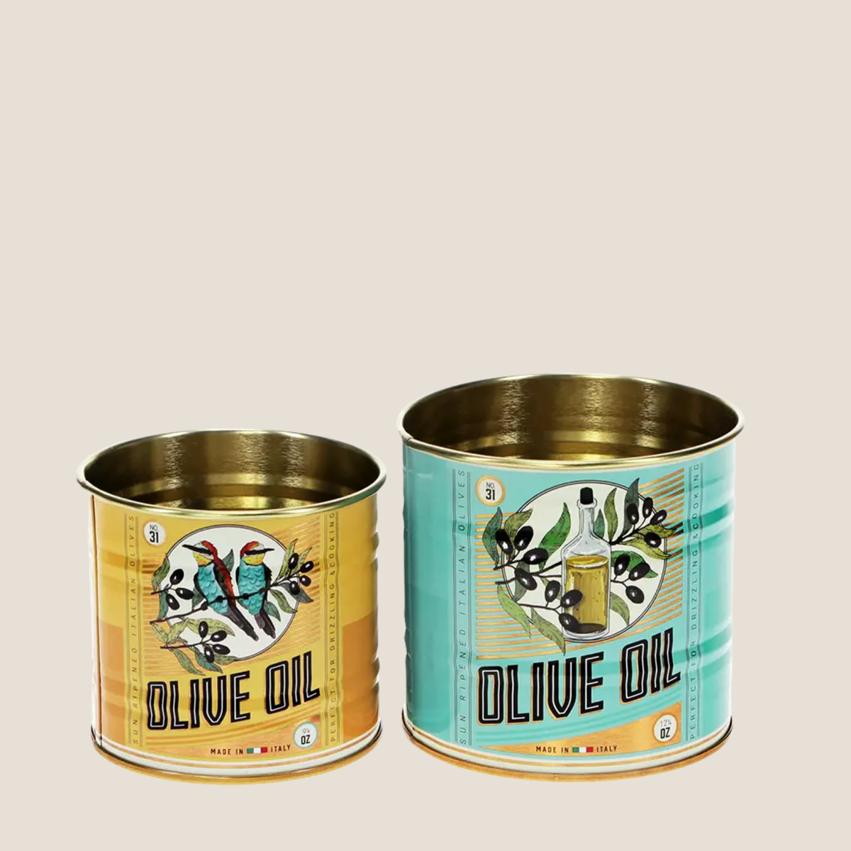 Olive Oil Mini Tins - 2pk