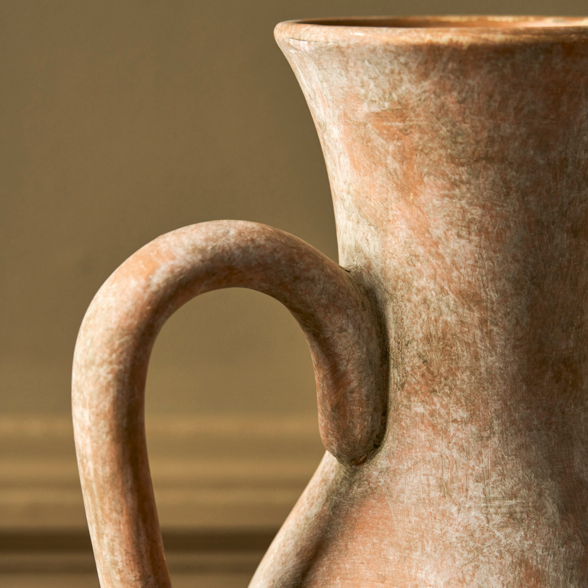 Wootton Jug Vase Antique Brown