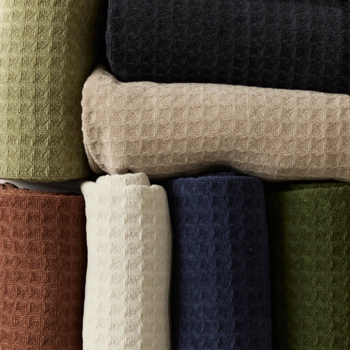 Geometry Vanilla Truffle Hand Towel